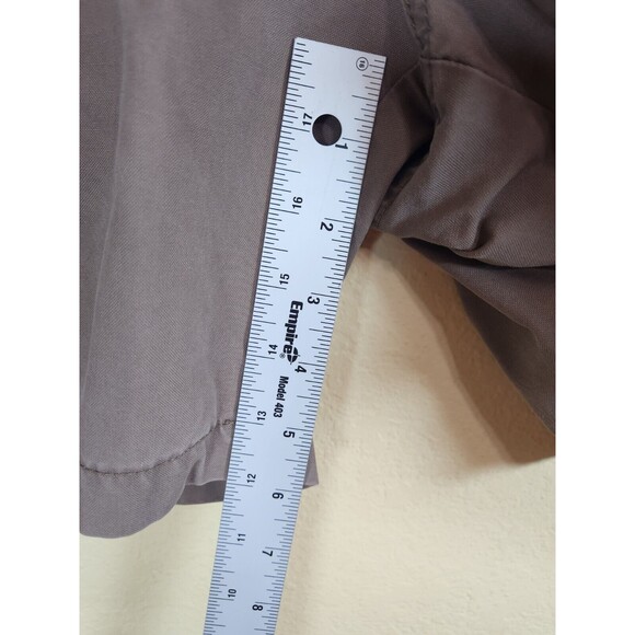 Savane Shorts‎ Men Yeast Brown Canvas Cargo Pockets Hiking Outdoor Comfort - Picture 4 of 7